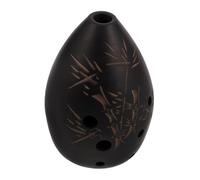 TOYANDONA Ceramic Eight Ocarina for Beginners Handmade Clay Traditional Musical Instrument Easy to Play for Adults for School Music Classes and Personal Practice