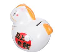 TOYANDONA Ceramic Horse Piggy Bank Money Box for Cash Saving Sturdy Decorative Money Holder for Chinese Year Decorations Educational Coin Jar for Financial Literacy and Organized Storage