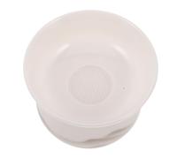 TOYANDONA Ceramic Tea Infuser Strainer Fine Mesh Porcelain Loose Leaf Filter Stand Reusable Tea Sieve Home Travel