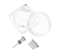 TOYANDONA Charging Port Plugs Mobile Phone 2pcs Type-c Dust-proof Silver Alloy Effective Dust and Water Protection, Practical Anti-dirt Dust Plugs for Daily Use