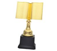 TOYANDONA Chic Small Reading Trophy Award for Competition Winners Lightweight Plastic Prize for Students Commemorative Reading Match Award Educational and Practical Prize