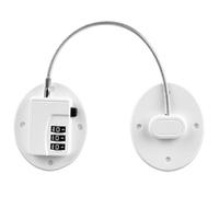 TOYANDONA Child Safe Fridge Door Lock with Keyless Combination Code, Easy Install Stainless Steel and Abs, for Cupboard Safety at Home