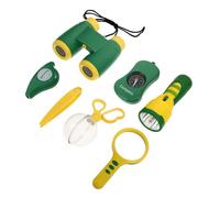 TOYANDONA Children's Bug Catcher Toys 1 Set Toy Binoculars Magnifying Glass Compass Ideal for Camping Hiking