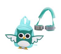 TOYANDONA Children's Cartoon Owl Backpack Anti-Lost Safety Bag with Adjustable Shoulder Strap and Wrist Link for Toddlers and Kids
