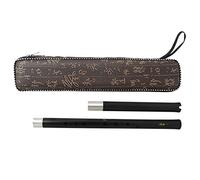 TOYANDONA Chinese Flute Woodwind Instrument for Beginners Traditional Dizi Easy to Play Compact Two-section Design for Students and Professionals Smooth Accurate Blowing Comfortable