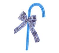 TOYANDONA Christmas Bow Cane Prop Walking Stick for Festive Roleplay and Party Decor Princess Wand Style for Birthday and Holiday Celebrations