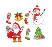 TOYANDONA Christmas Fridge Magnet Magnetic Holiday Decor for Refrigerator Garage Door Smooth Surface Xmas Party DIY Magnetic Stickers for Locker Cabinet Office
