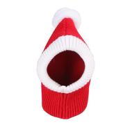 TOYANDONA Christmas Pet Hat Red Holiday Headgear for Dogs and Cats Creative Adorable Winter Cover for Cosplay Photography Gift Giving Birthday and Festive Parties Multi Purpose Decorative