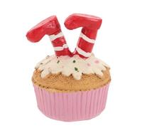 TOYANDONA Christmas Resin Decoration Sturdy Tabletop Ornament Delicate Holiday Decor Easy Maintenance as Charming Present