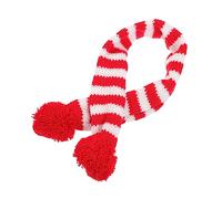 TOYANDONA Christmas Theme Pet Scarf Soft Wool Warm Decorative Accessory for Cats and Dogs Under Festive Holiday Comfort and Style