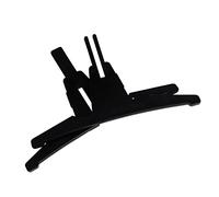 TOYANDONA Clarinet Stand Portable 4-leg Cross Base Wind Instrument Holder with Detachable Oboe and Flute Support Black for Beginner Music Accessories