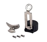 TOYANDONA Clarinet Thumb Rest with Black Caps Adjustable Clarinet Thumb Support Woodwind Replacement Parts Suitable for Players