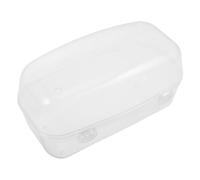 TOYANDONA Clear Plastic Dive Face Mask Case for Scuba Goggles Storage Lightweight Travel Container for Swimming Snorkeling Gear Protection for Adults and Portable Summer Sport Eyewear Box