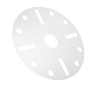 TOYANDONA Clock Stencils for Face Reusable Round Acrylic Template for Woodworking Creations with Easy-to-Carry Compact Design