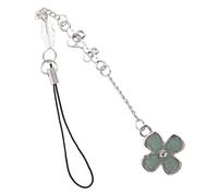 TOYANDONA Clover Phone Strap Charm Hanging Pendant Keychain for Phone Bags Backpack Accessories Stylish Mobile Lanyard with Bright Color and Secure Hold