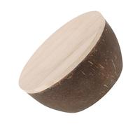 TOYANDONA Coconut Shell Resonator Box for Acoustic Enhancement Part for Musicians Construction for Rich Sound Quality Alto Voice