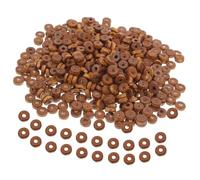 TOYANDONA Coffee Wood Beads Sturdy and Not Easy to Break or Fade for Bracelet Making 1000pcs with Multi-Function Novelty Shape for DIY Jewelry and Earrings Crafts