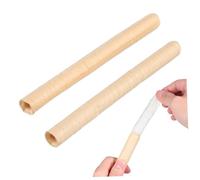 TOYANDONA Collagen Sausage Casing 17mm Edible Drying Ham Casing for Homemade Sausage Making Kitchen Accessory 2pcs and Breakfast Cooking