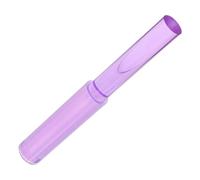 TOYANDONA Colored Crystal Rubber Stick Mallet for Tibetan Singing Bowls Purple Knocking Rod for Meditation and Sound Therapy Sturdy 12-inch Design Comfortable Grip