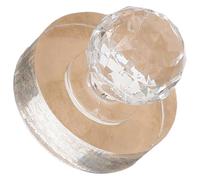 TOYANDONA Compact Acrylic Eyeshadow Pressure Stamper with Smooth Surface round Shape for Precise Makeup Application and Palette Repair Tool