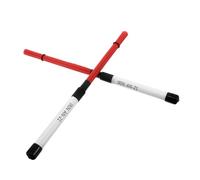 TOYANDONA Compact Nylon Drum Brushes with Ergonomic Handle for Jazz and Acoustic Drumming Precision Percussion Accessories for Snare Drums Folk Rock Bands Suitable for Amateurs and Beginners