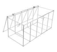 TOYANDONA Concrete Test Block Wire Cage Iron Basket for Concrete Specimen Testing with Efficient Design and Multi-functional Use Suitable for Laboratories and Testing