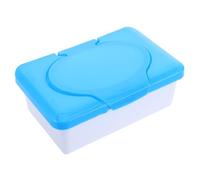 TOYANDONA Convenient Lightweight Wipe Dispenser Box with Lid for Bathroom Storage Container Holds Wipes Easy to Clean Portable Box Dispenser for Home Office Travel