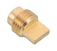 TOYANDONA Copper High Pressure Scuba Tank Valve Plug 0.8 Inch Golden