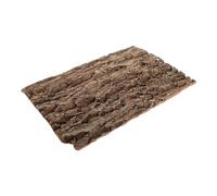 TOYANDONA Cork Bark Background Board for Reptile Tanks Natural Decor Turtle Platform Reptile Bark Decor for Creating Easy Installation