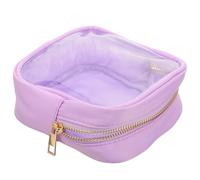 TOYANDONA Cosmetic Travel Bag with PVC Material, Compact Size and Spacious Design for Easy Accessibility and Orderly Organization, for On-the-go Use and Travel Essentials Storage