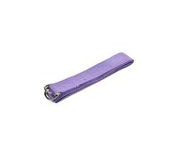 TOYANDONA Cotton Yoga Stretch Belt Multi Functional Durable Fitness Resistance Band for Enhanced Flexibility and Muscle Light Purple