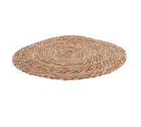 TOYANDONA Cozy Rattan Pet Blanket Soft Round Dog Mat for Small Dogs Cats Easy to Clean Portable Design for Home Travel