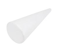TOYANDONA Craft Foam Tree Cones, 12x4. 5in White Polystyrene Foam Cones for Craft Use for DIY Art Projects, Christmas Tree Holiday Decor and Holiday Gnomes