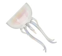 TOYANDONA Creative Octopus-Shaped Glass Goblet Cocktail Glass for Weddings Parties Bars Stylish Wine Cup with Unique Jellyfish Design