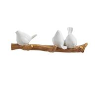 TOYANDONA Creative Resin Bird Branch Wall Coat Hook Single Rustic Animal-Shaped Hanging Hook for Home Office Space-Saving Organizer Sturdy for Hats Coats Clothes