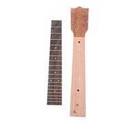 TOYANDONA Creative Ukulele Neck Sturdy Okoume Wood Fingerboard Replacement for 21/23/26 Inch Ukuleles Exquisitely Crafted Practical Design that Will Not Hurt Hands and Playing with Friends