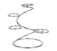 TOYANDONA Crystal Ball Display Stand Metal Sphere Pedestal Marble Base Mineral Crystal Ball Support for Office Home Decoration Sphere Holder Gazing Globe Rack