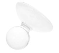 TOYANDONA Crystal Grinding Muller Pestle for Paints, High-temperature Resistant round Head Crusher Tool, Sturdy Watercolor Pigment Powder for Kitchen and Art Use