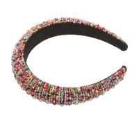 TOYANDONA Crystal Headband for Women Featuring Delicate Design and Sparkling Elements for Party Occasions and Formal Events Made Comfortable Thick Sponge and Adorned Fashionable Hair Hoop
