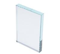 TOYANDONA Crystal Paperweight Glass Square Block for Sketching and Office Desk, Lightweight Portable Decorative Paper Weight with Elegant Design for Writing Cloth and Fabric