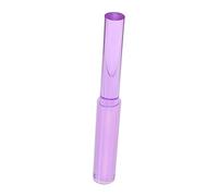 TOYANDONA Crystal Singing Bowl Mallet Purple Rubber Head, Tibetan Sound Bowl Stick for Meditation and Chanting, Sturdy Percussion Accessory for Spiritual Practices