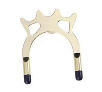 TOYANDONA Cue Holder with Bridge Pool and Head Metal Design Portable Multiple Positions Golden Accessory Billiard and Snooker
