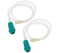 TOYANDONA Cupping Vacuum Accessories Extension Tube 2Pcs Flexible Hose Connector for Hand Pump Suction Therapy Home Massage Tool Replacement Parts