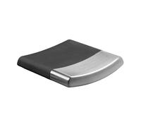 TOYANDONA Curved Cigarette Case for Men, Ultra-Thin Portable Cigarette Box Holder with Noise-Free Opening and Synthetic Fiber Matte Stainless Steel Material, for Commuting and Meetings