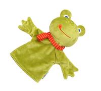 TOYANDONA Cute Cartoon Frog Hand Puppet for Soft Glove Doll for Interaction Storytelling Imaginative Play Early Childhood Learning Gift for Boys