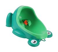 TOYANDONA Cute Frog Urinal for Boys Wall-Mounted Potty Training with Rotating Windmill Design Durable Pee Pot for Home Use Encourages Independent Urination Green Color