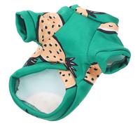 TOYANDONA Cute Pineapple Printed Dog Clothes Xs Warm Fleece Lined Pet Costume for Small Dogs and Cats Comfortable Funny Winter Apparel Cozy Autumn and Winter Outfit for Daily Wear and