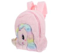 TOYANDONA Cute Plush Unicorn Backpack for Comfortable Shoulder Strap | Practical Storage, Reusable Everyday Carry, Pink Kawaii Style, Little Ages 4 to 5