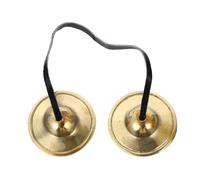 TOYANDONA Cymbal Bell Buddhist Meditation Chime Pure Copper Traditional Design Present