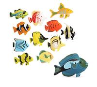 TOYANDONA Delicate Mini Sea Animal Decorative Models Pvc Material Sea Toys for Boys and Girls Ocean Animal Decorations